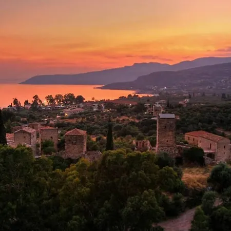 Garden Overlooking The Sea Near The Beaches * Kalamata